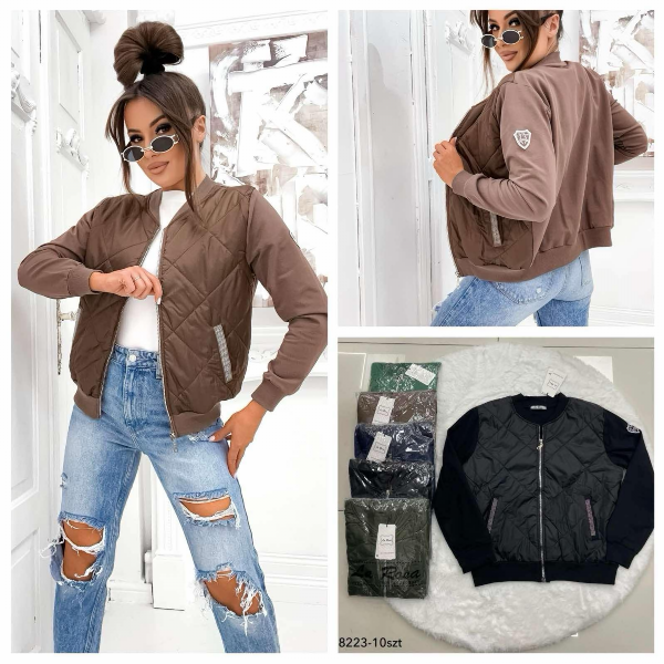 Kurtki damskie cienki Roz Standard, Mix Kolor Paczka 10 szt